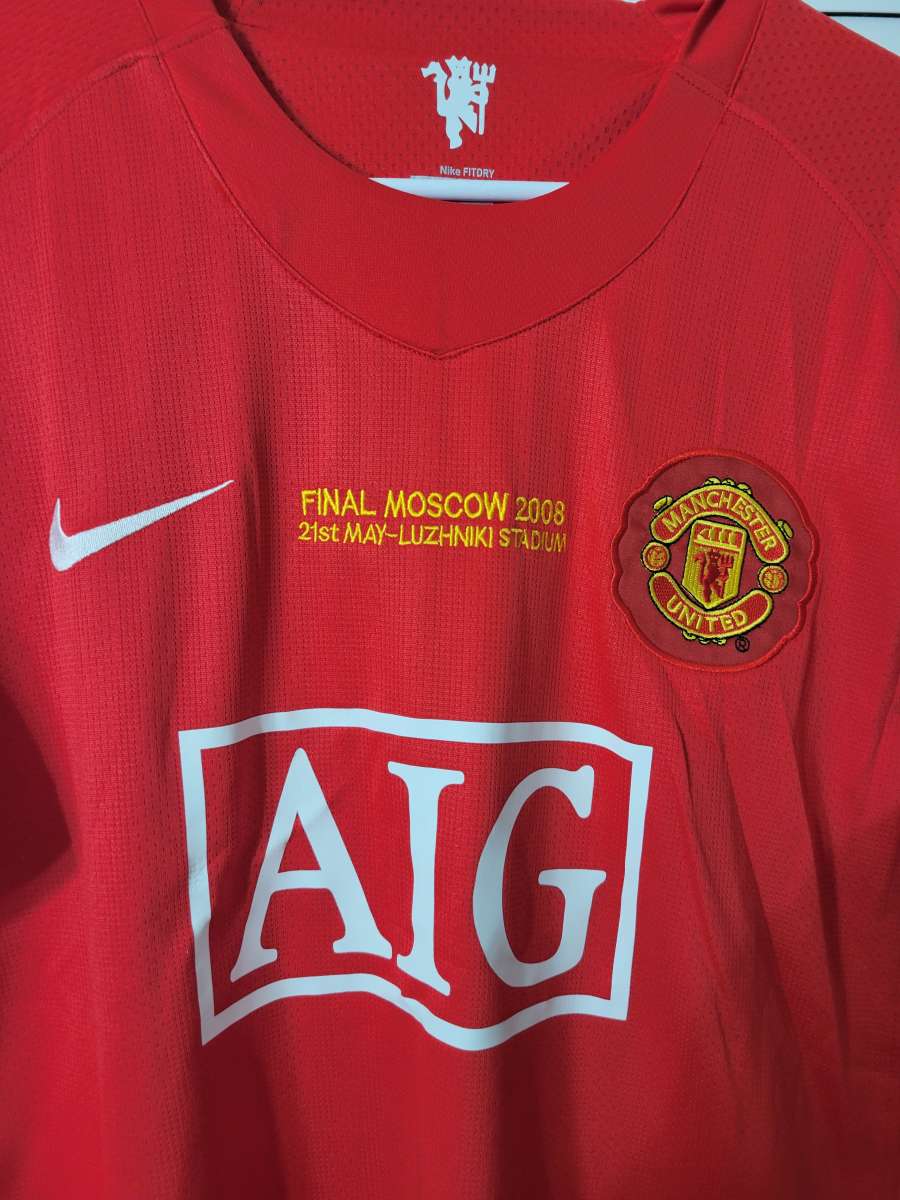 Manchester United Final 2008 Version Clasic Size M Ronaldo