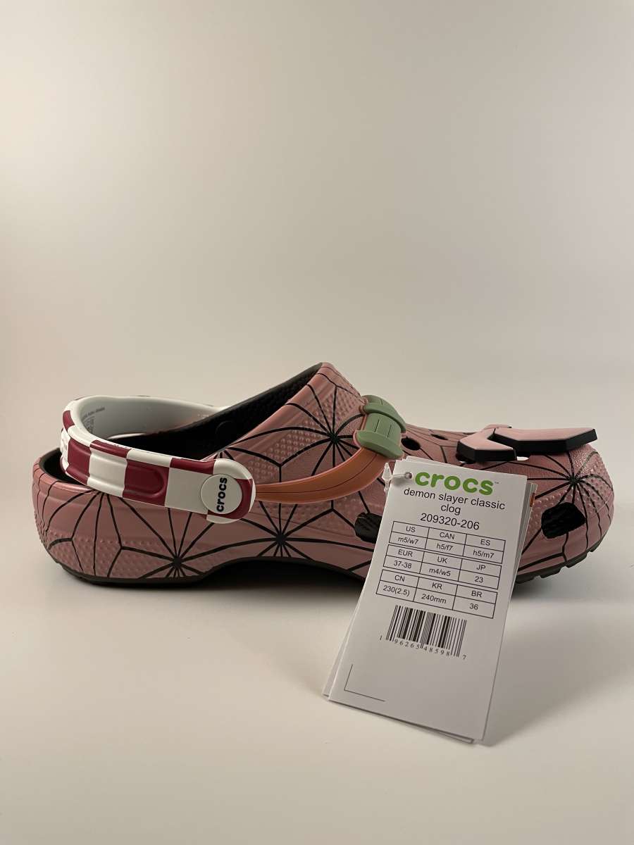 CROCS Demon Slayer Nezuko Brand New