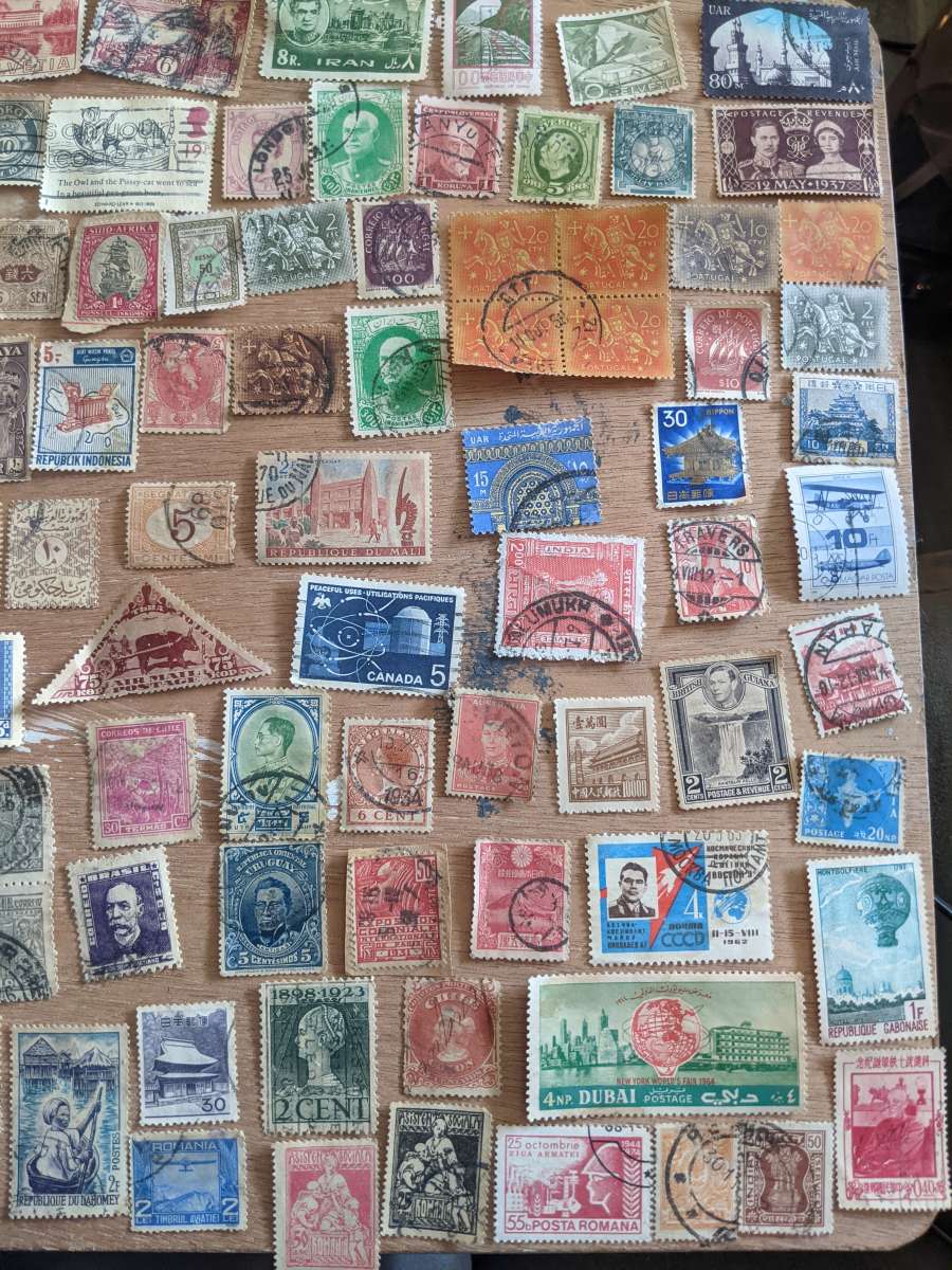 Vintage Stamps 1885 to 1990s