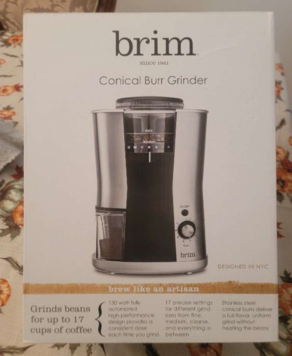 Brim Conical Burr Grinder  Coffee