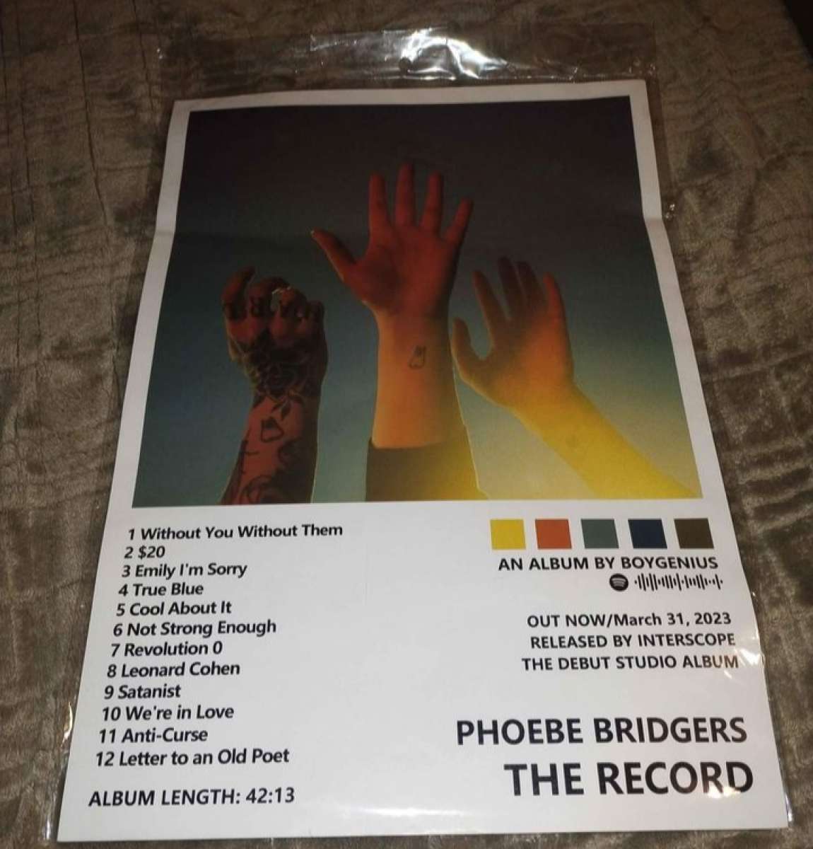 Phoebe Bridgers The Record 8 posters
