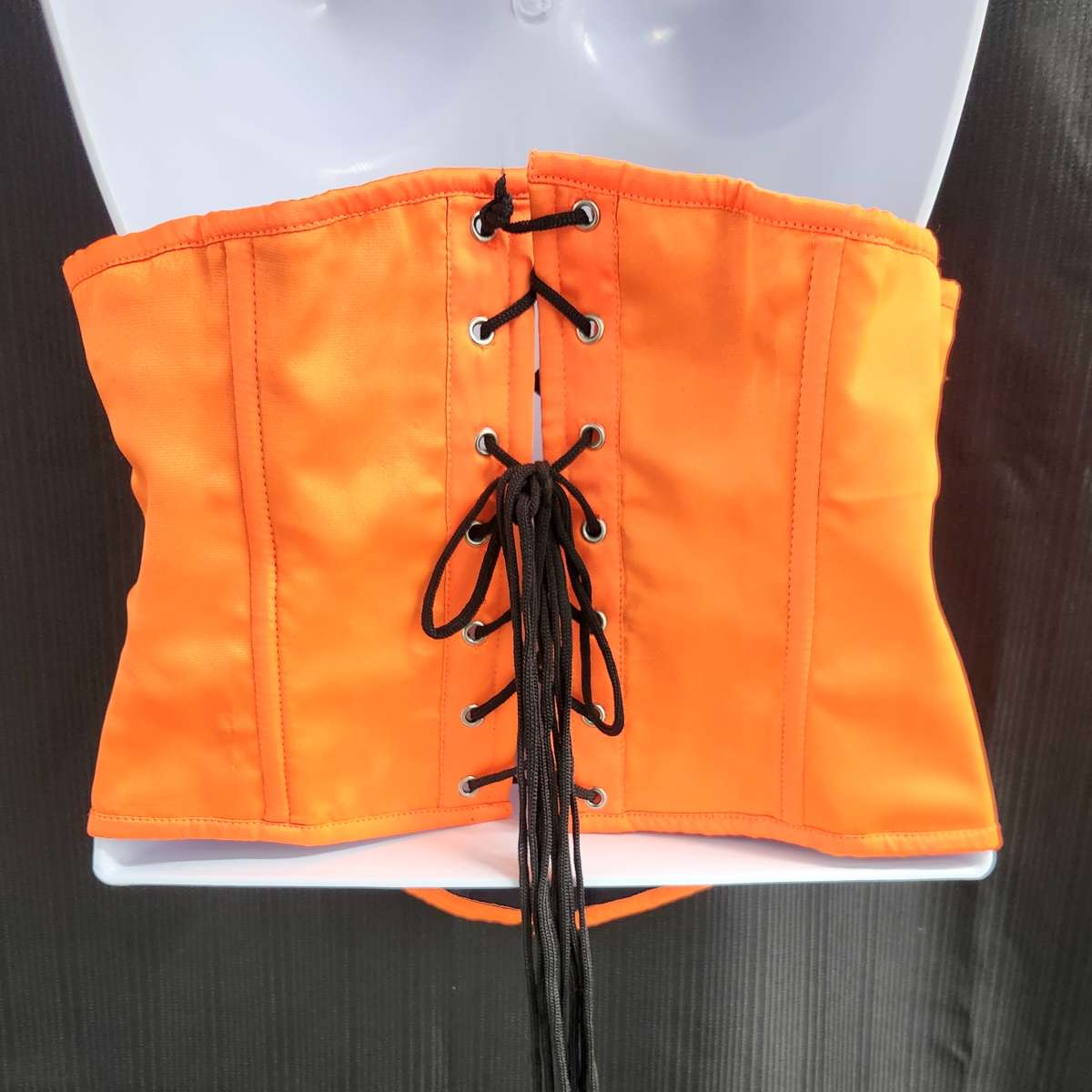 Orange Burleska Underbust Corset Size 26