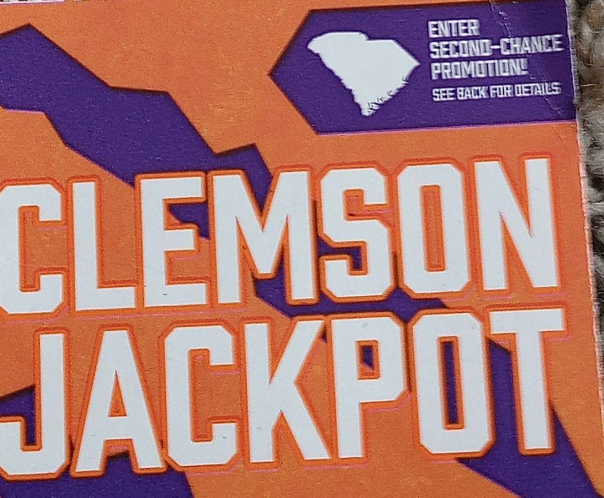 a 5 dollar winning Clemson scratch off