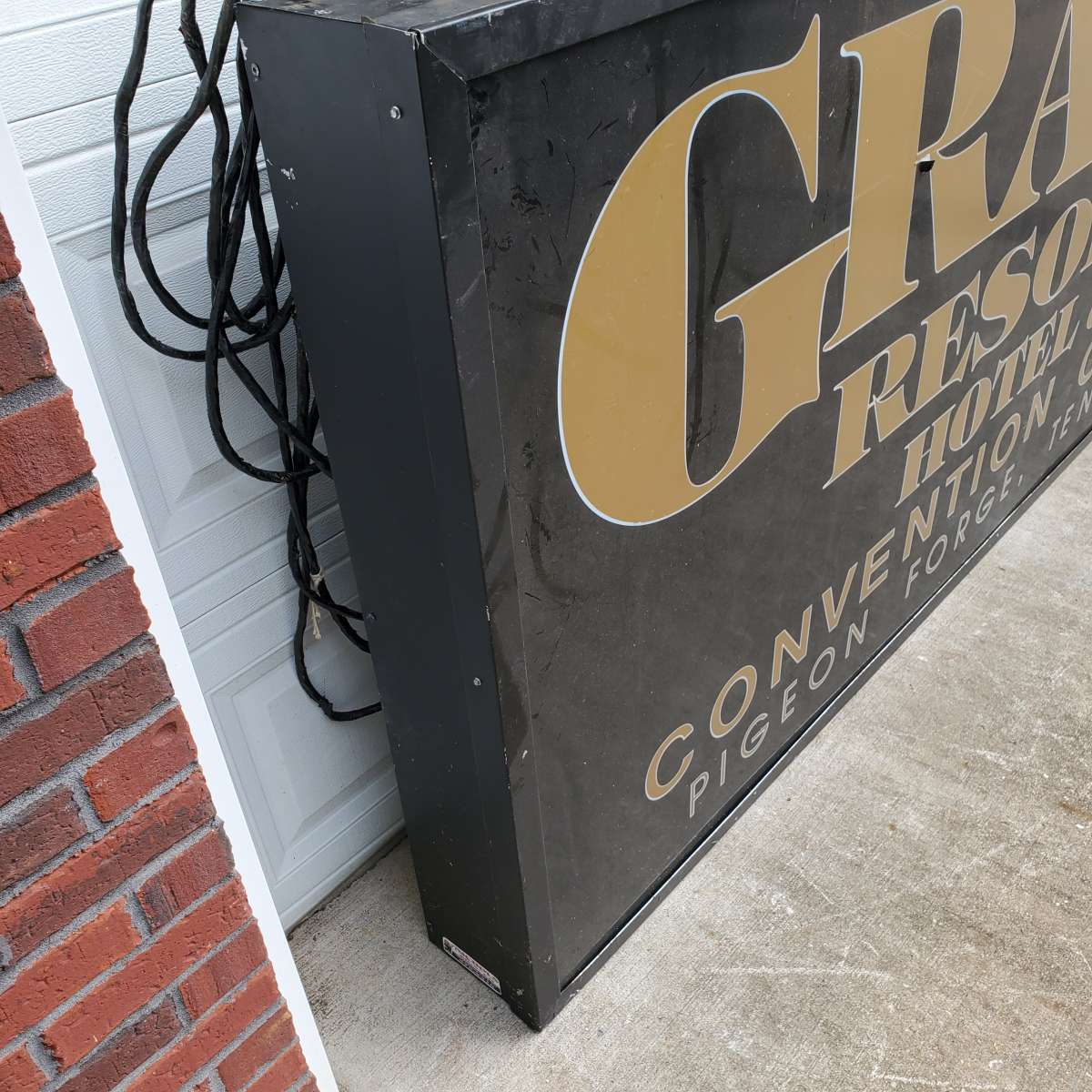 Grand Resort Hotel  Convention Center Sign