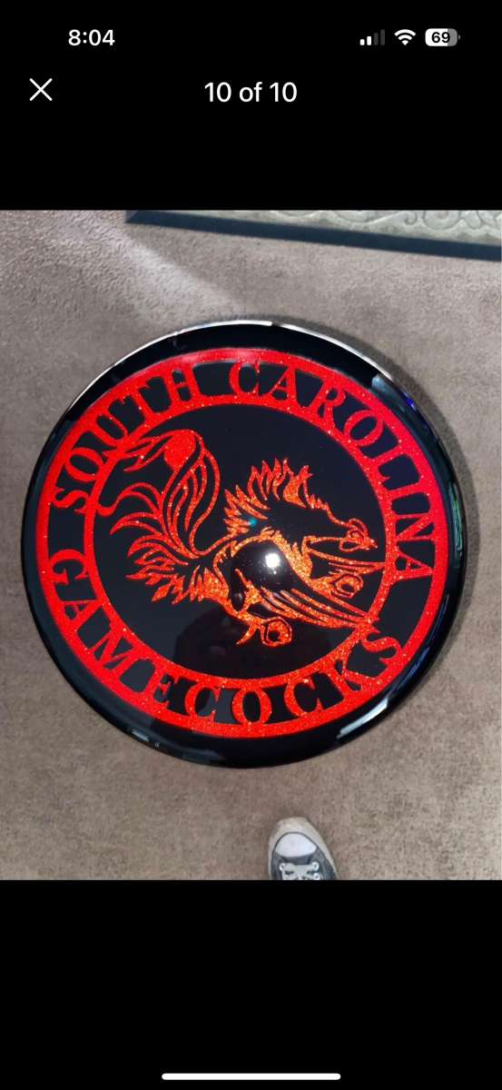 One of a kind Gamecocks Bar stools