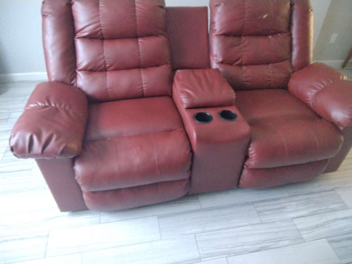 red couch
