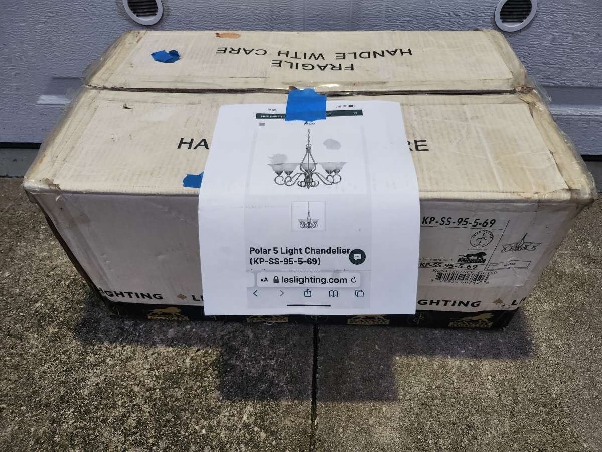 Savoy House Polar 5 Light Chandelier