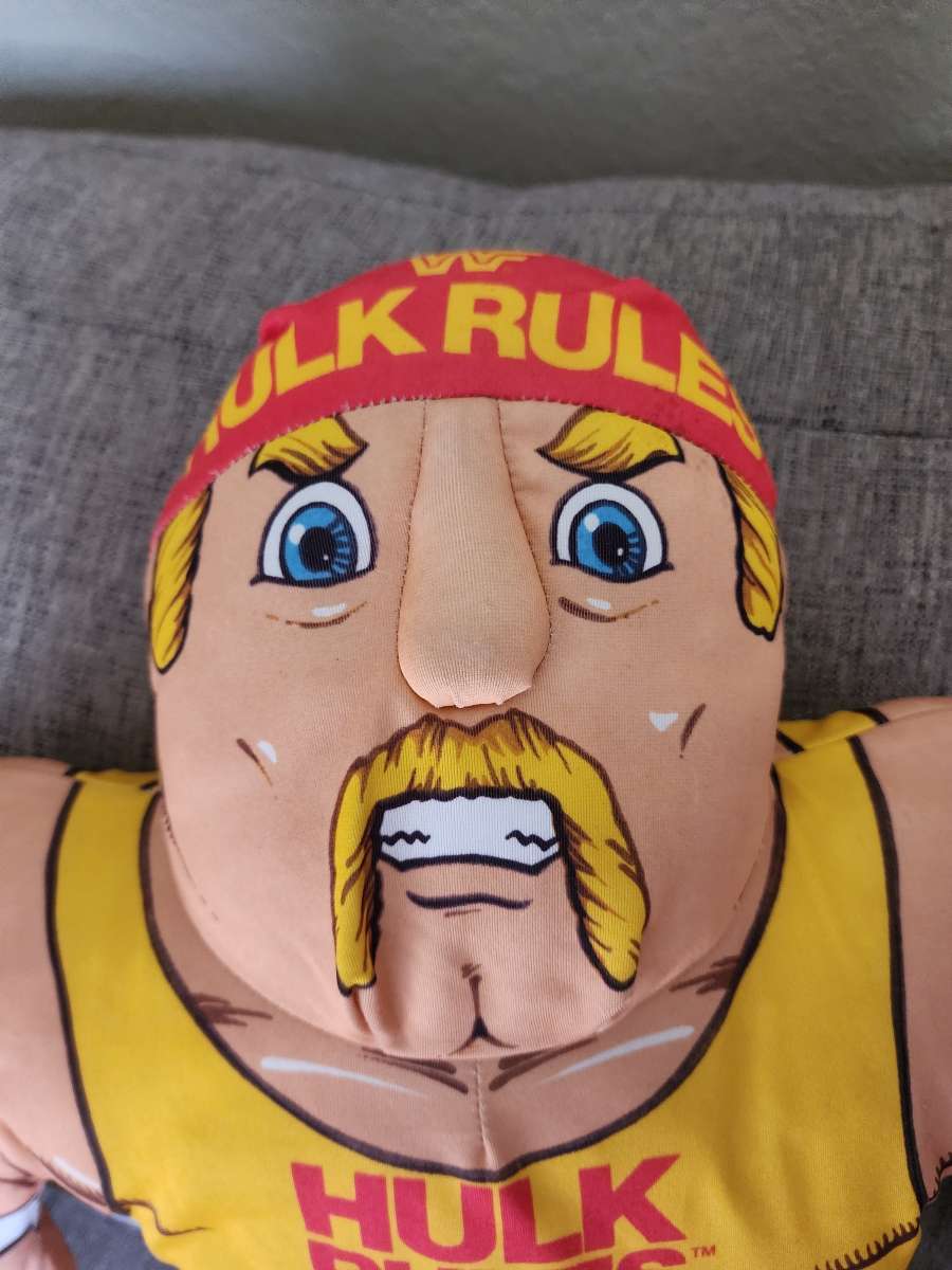 1990 WWF Hulk Hogan Wrestling Buddy By Tonka