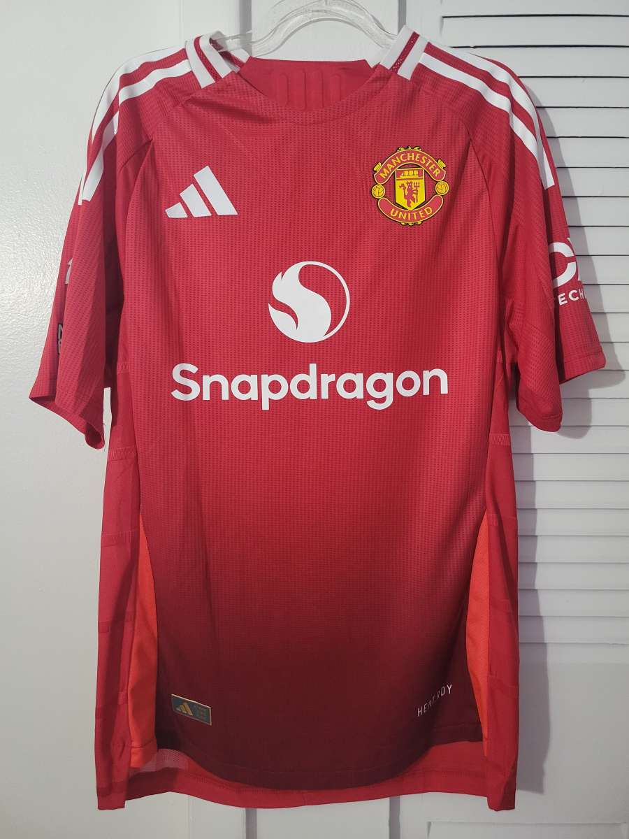 Manchester United Jersey Soccer Player Version Size L Garnac