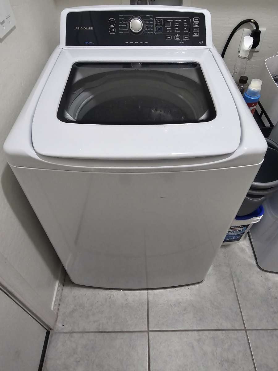 washer and dryer