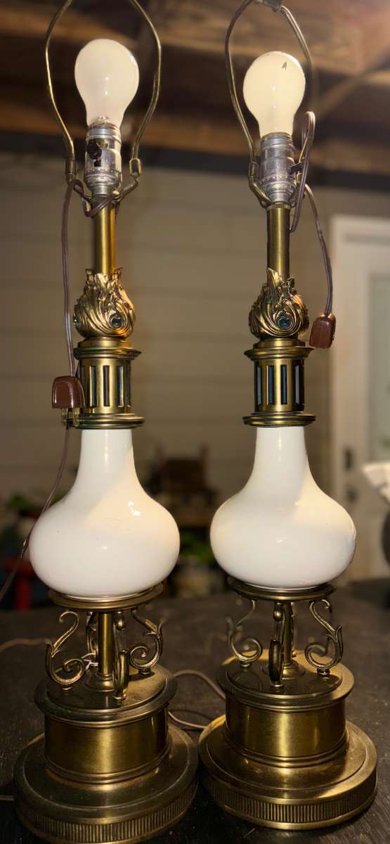 Vintage Stiffel lamps