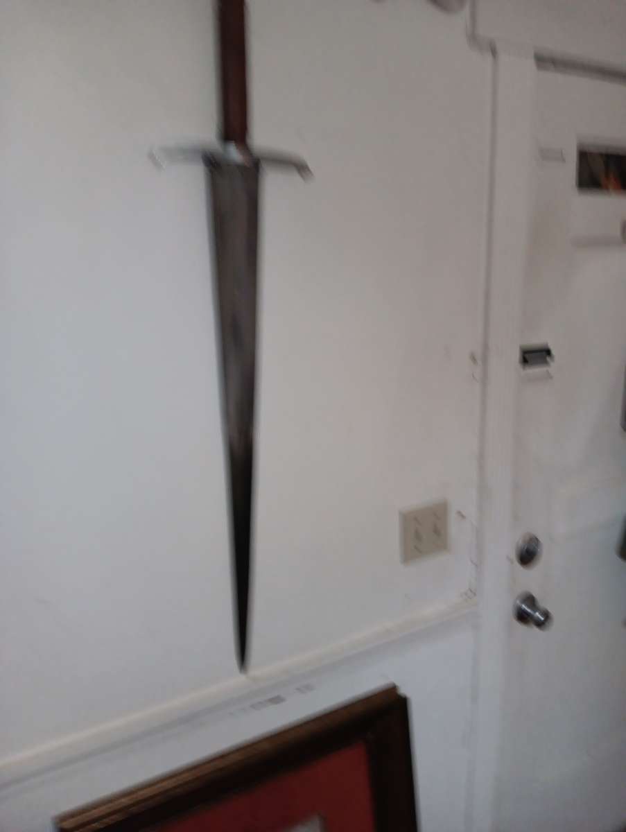 Display medieval longsword