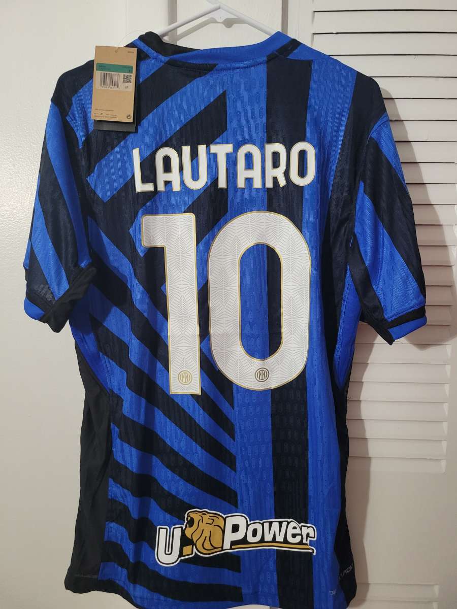 Inter Milan 2025 Soccer Jersey Player Version Size L XL 2XL