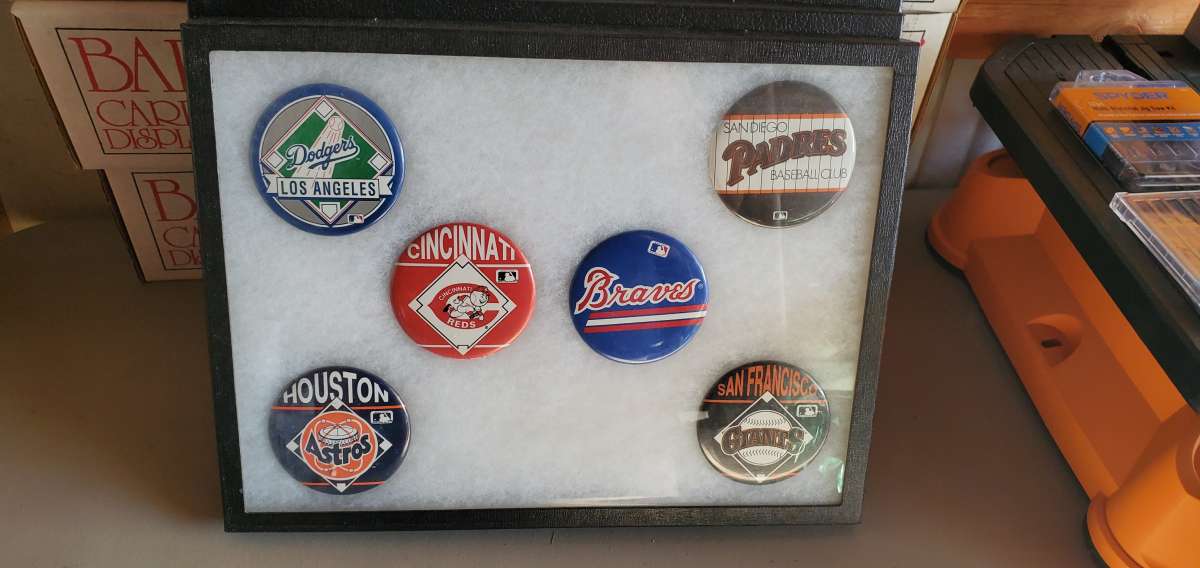 mlb baseball large style team pins