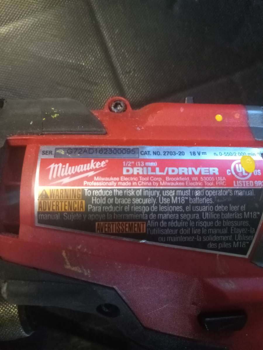 Milwuakee Impact  Driver Tool Kit Combo