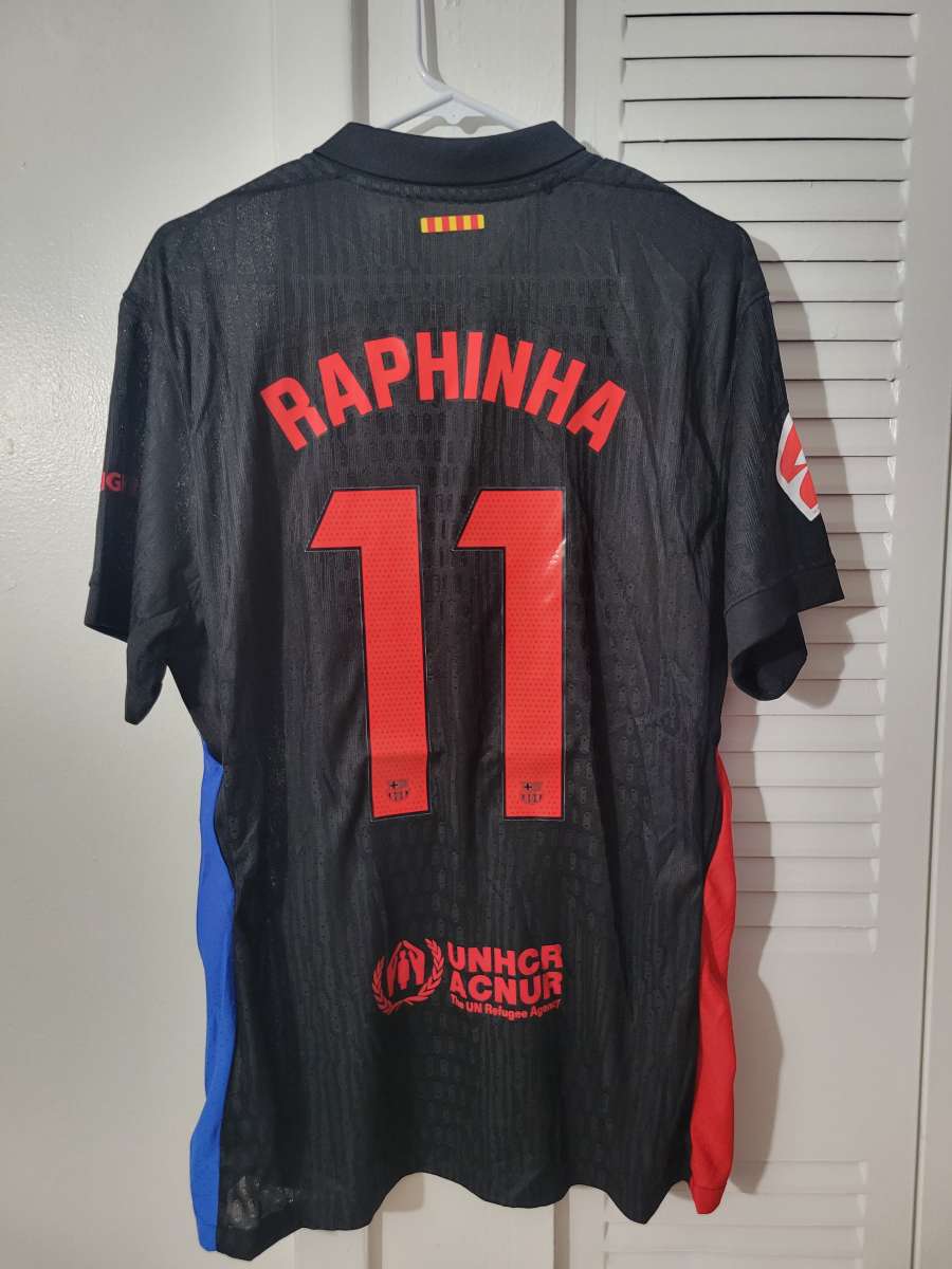FC Barcelona Jersey Soccer Player Version Size XL 2XL Rapinh
