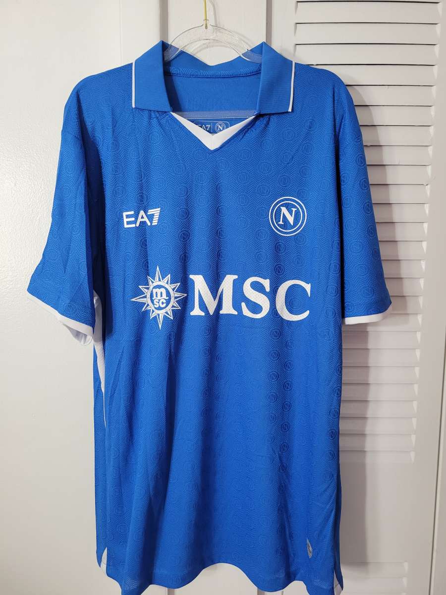 Napoli Jersey Soccer 2025 Player Version Size M L XL Osimhen