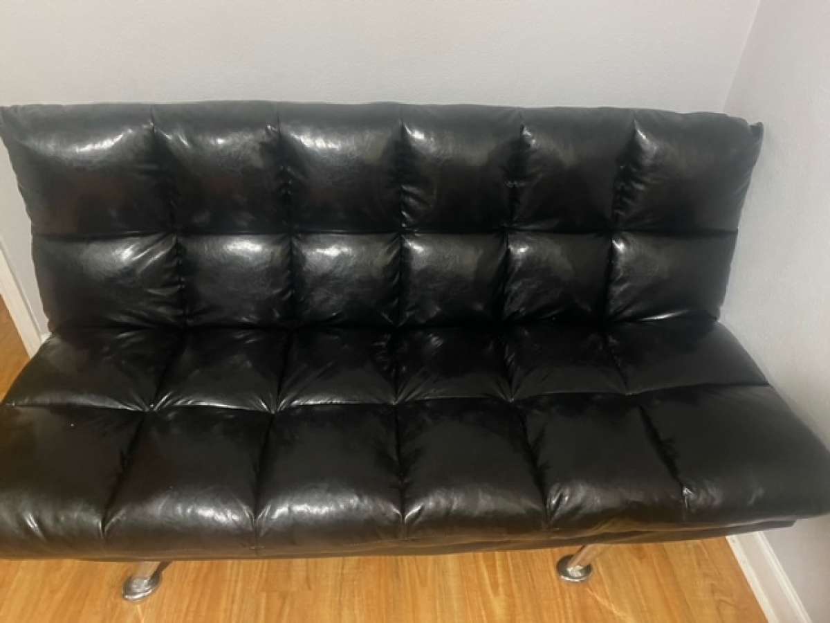 Black sofa bed