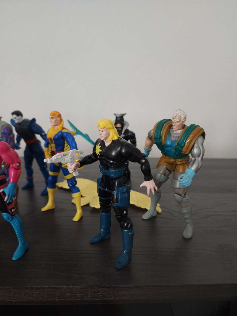 Vintage 1993 Marvel XMen Action Figure Collection
