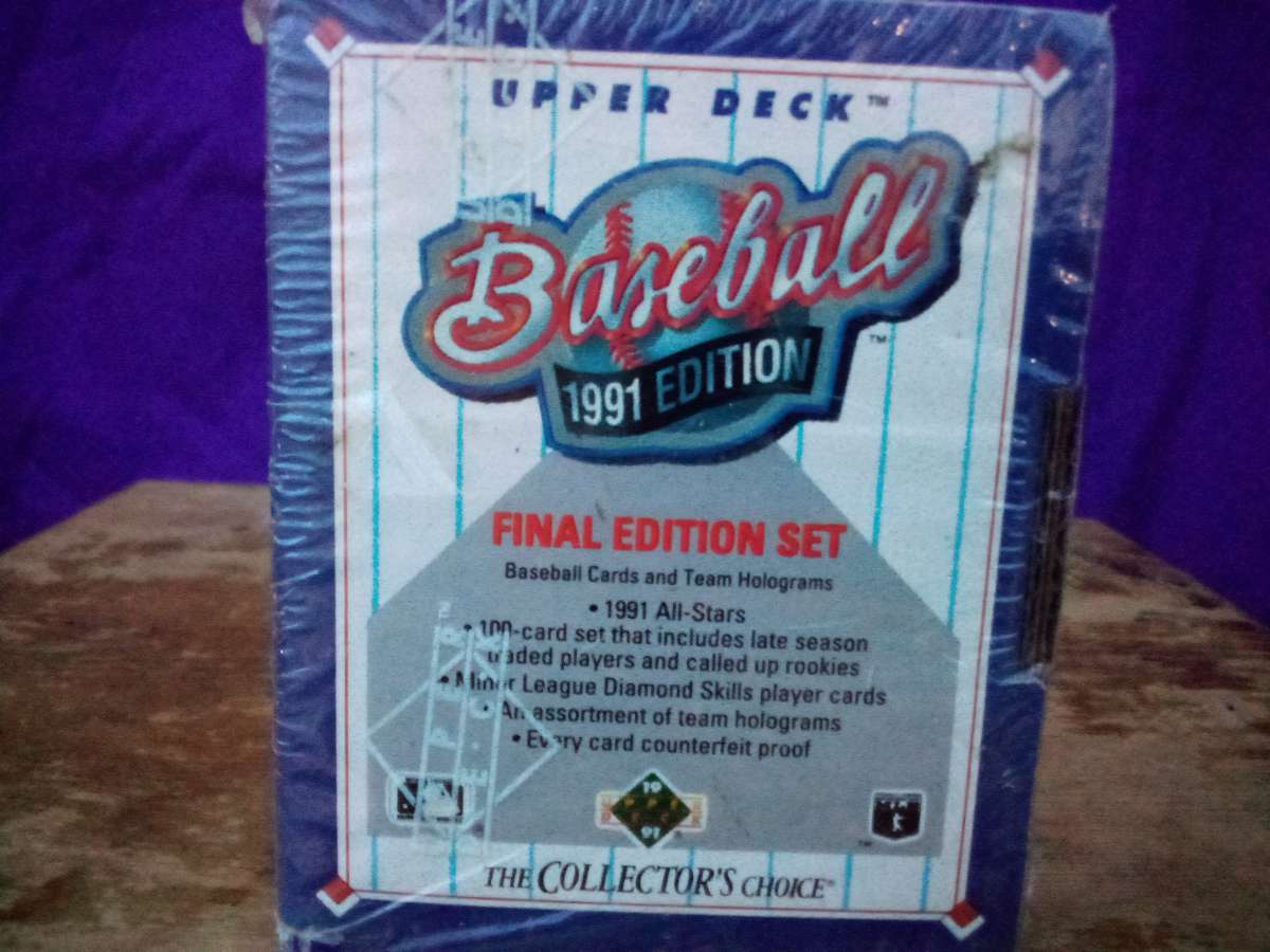 Upper Deck Baseball Cards 1991