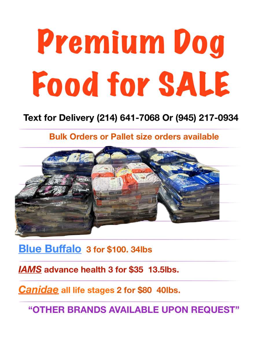 Premium Dog Food Bags