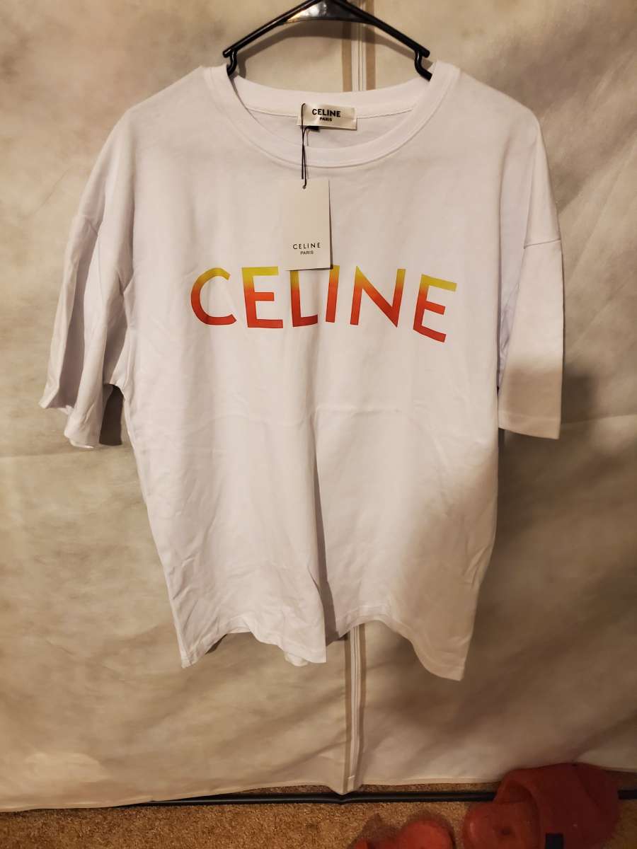 Celine logo tshirt