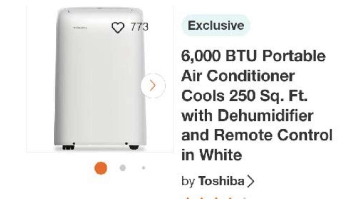 Toshiba portable AC