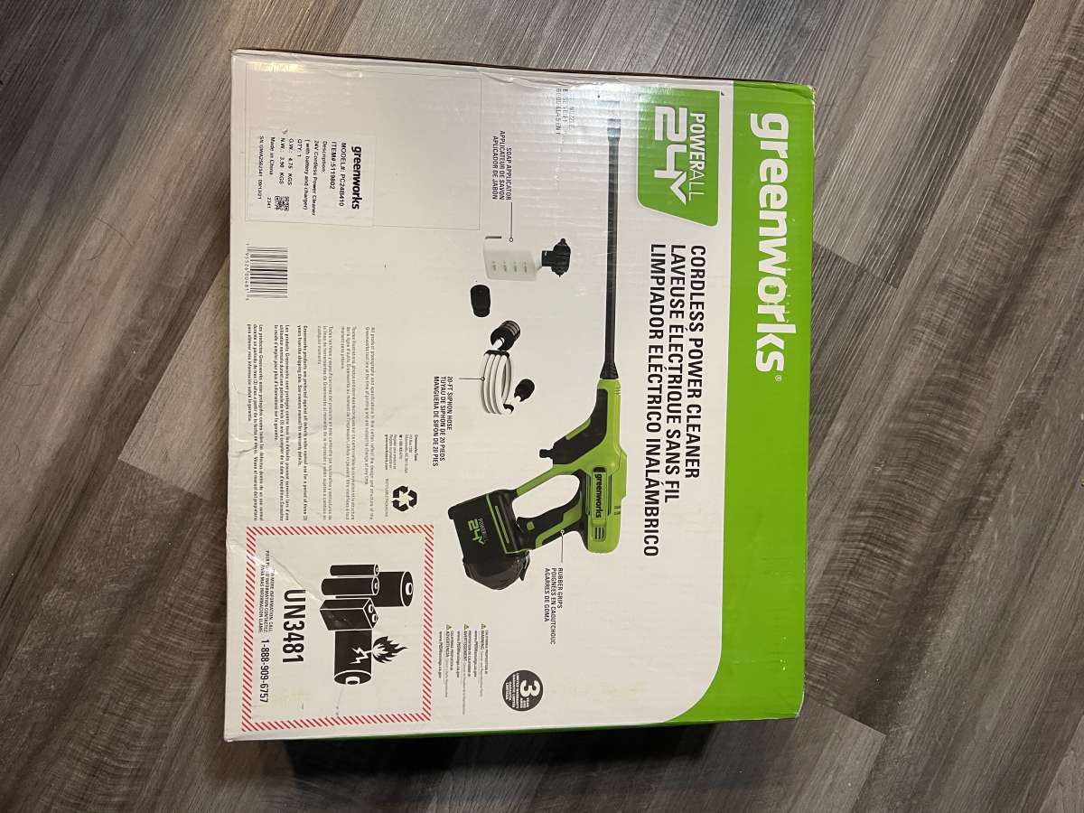 Green Works Pressure Washer