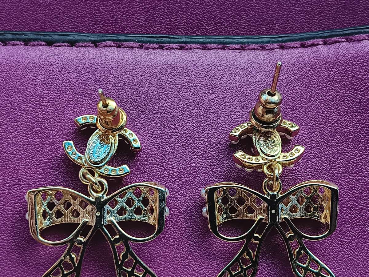 Chanel BOW earrings