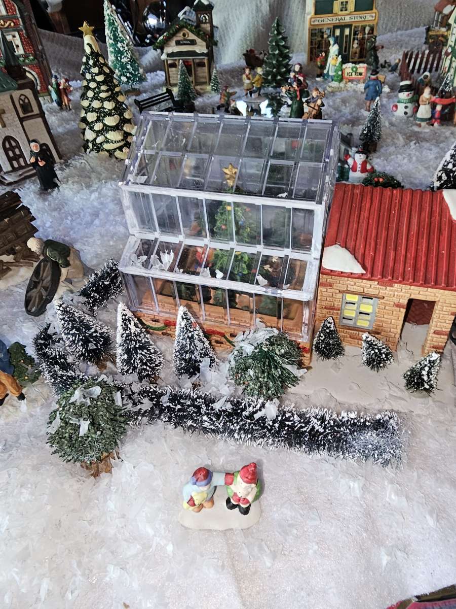 Vintage Christmas Village