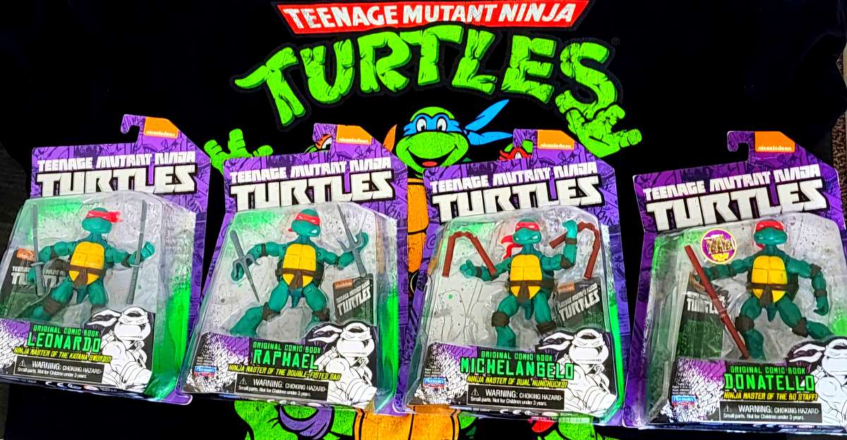 2014 TMNT Original Comic Book Figures