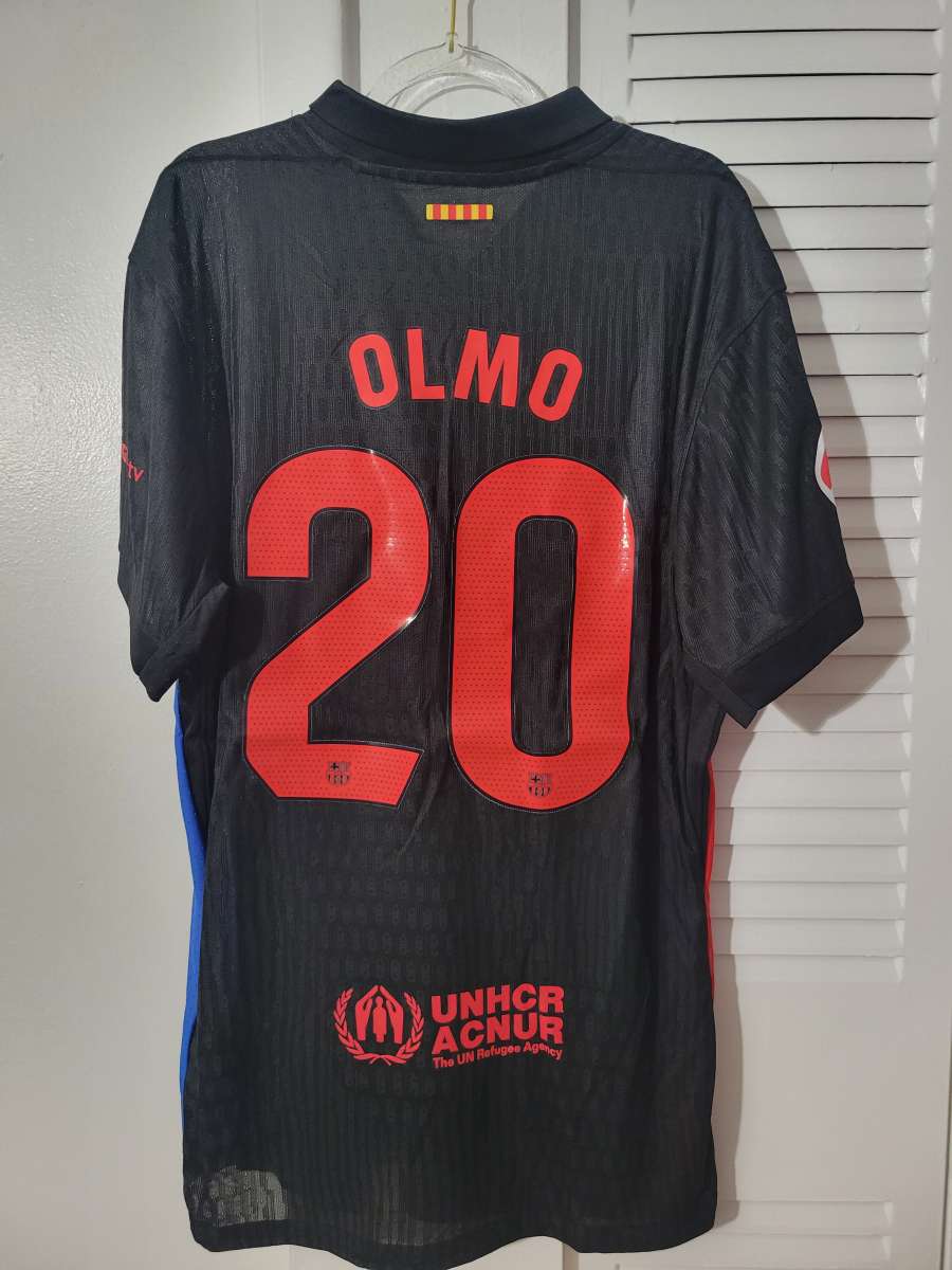 FC Barcelona 2025 Player Version Size L XL 2XL Olmo