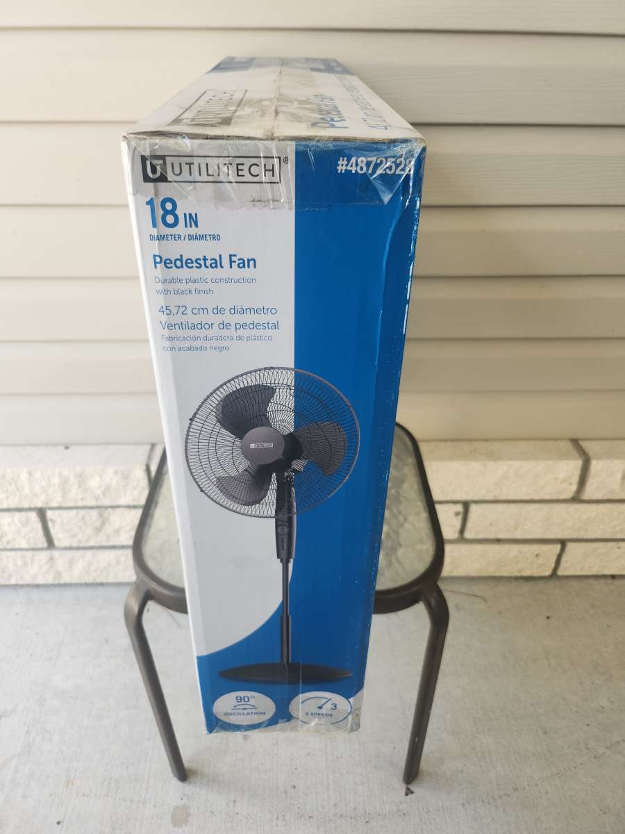 Utilitech 18 Inch Pedestal Fan