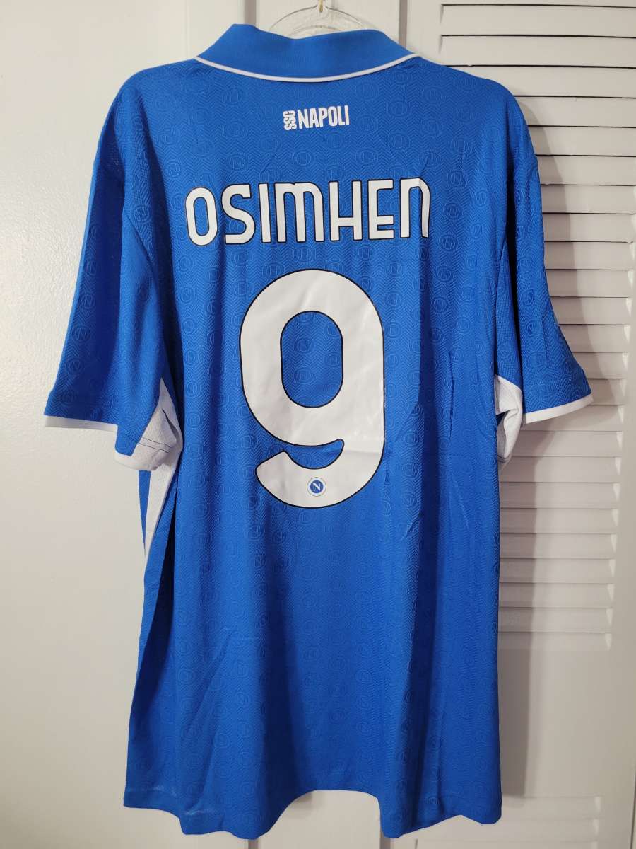 Napoli Jersey Soccer 2025 Player Version Size M L XL Osimhen
