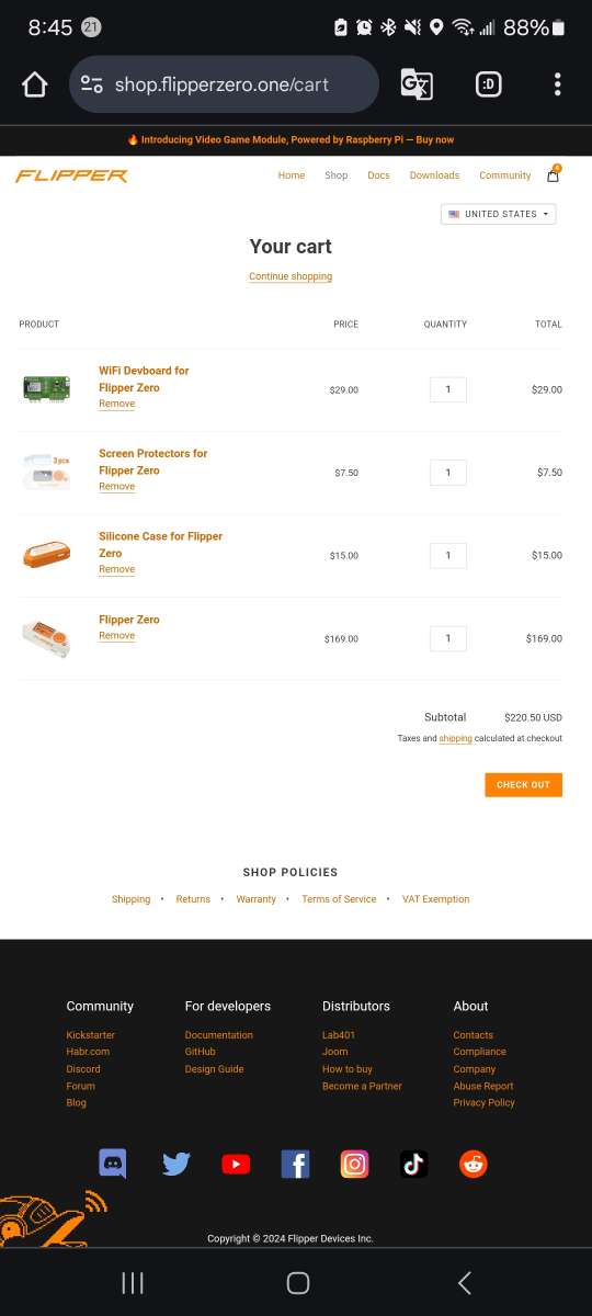 Pentesting tools Flipper zero hak5