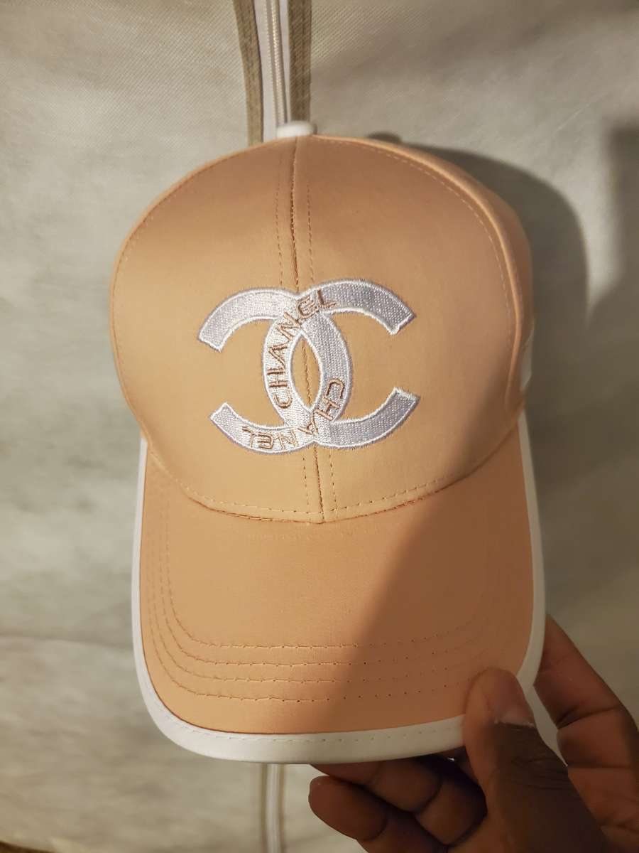 Chanel CC logo printed baseball cap