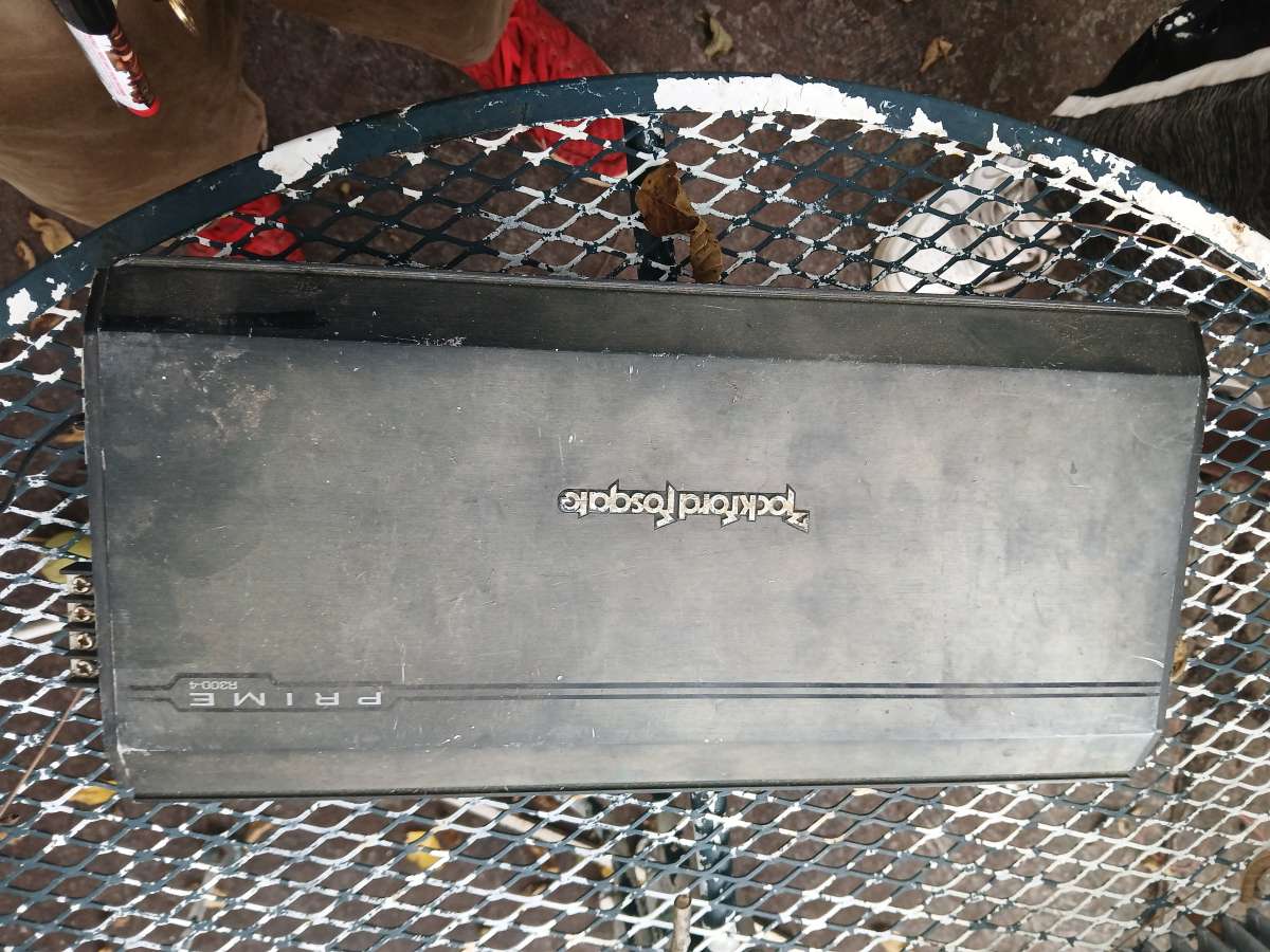 Rockford Fosgate R3004 Prime 300W 4 Channel Class AB Car Amp