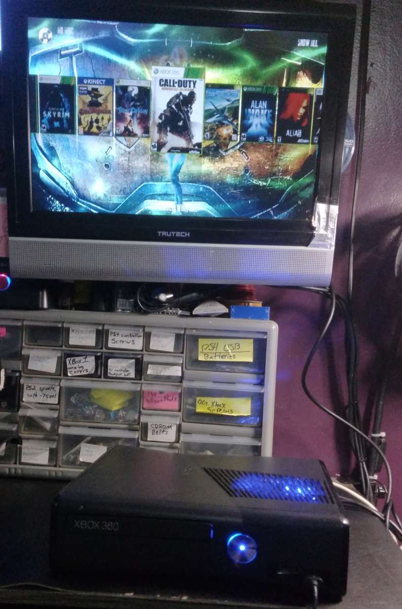 Xbox 360 slim 250GB  modified  RGH3