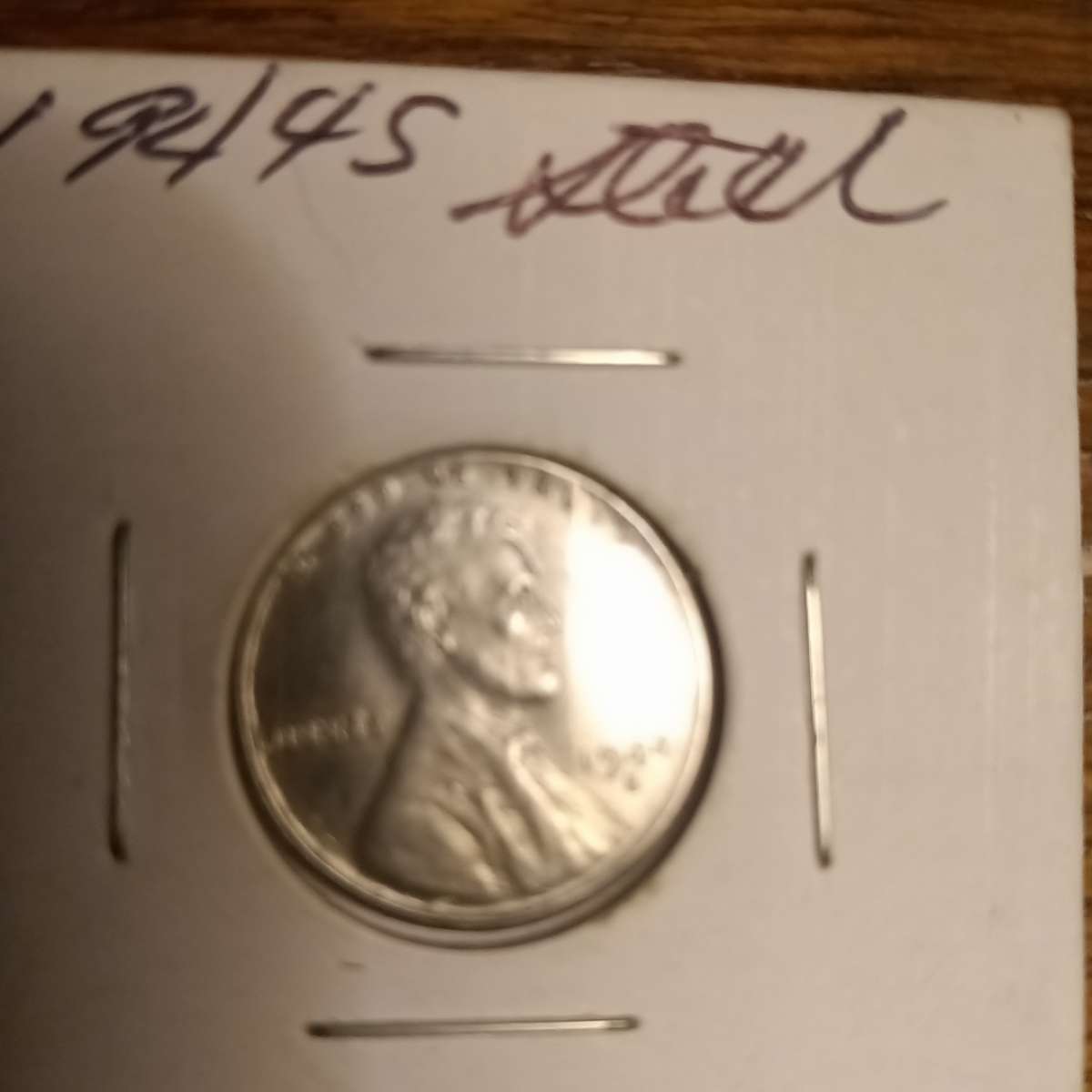 1944 s steel wheat penny