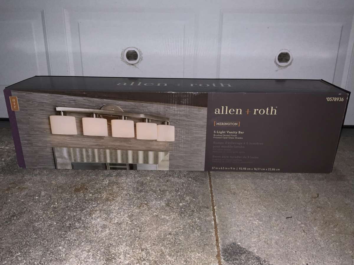 Allen Roth Merington Vanity Bar Light