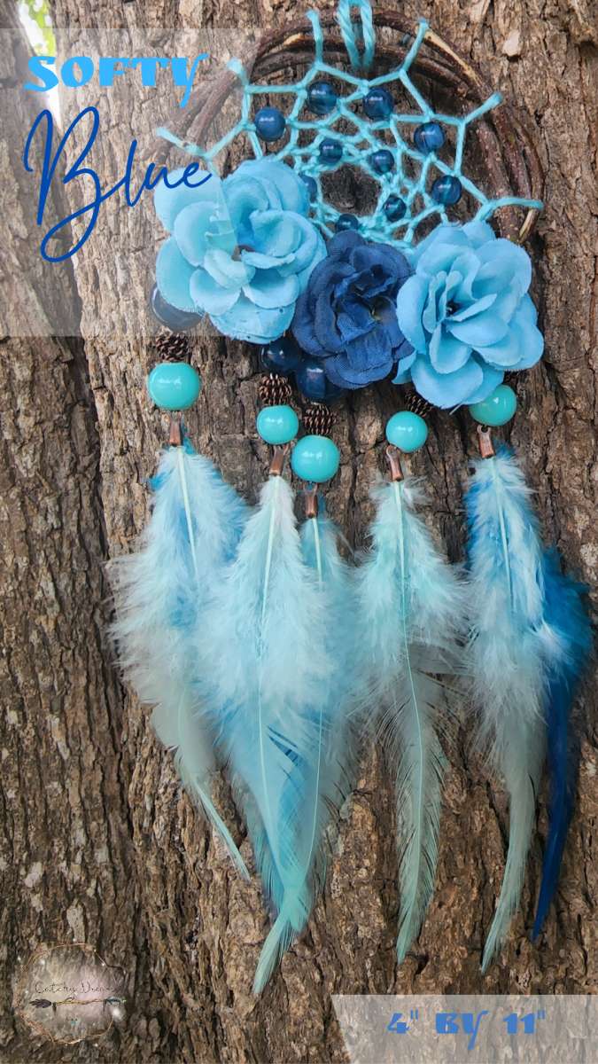 Softy Blue Dream Catcher