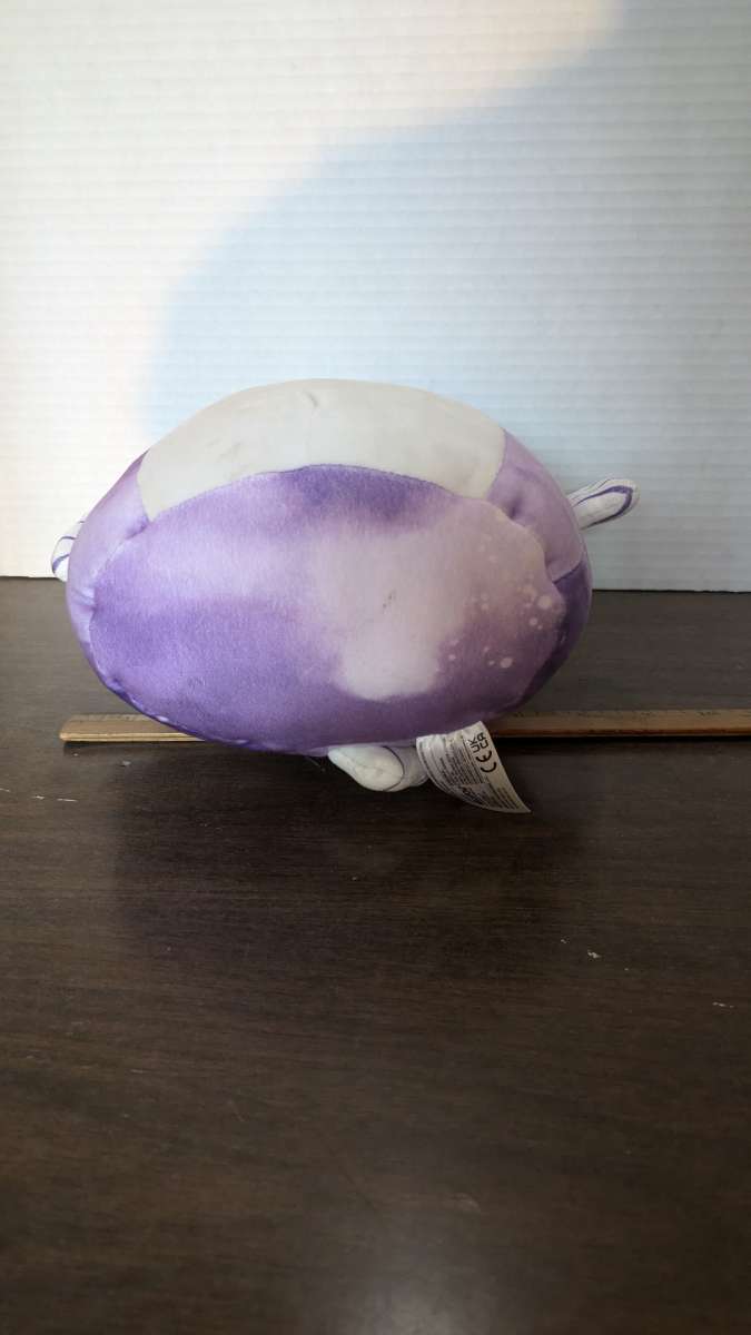 SQUISHMALLOW Easton Anglerfish Plush Purple Tie Dye Lantern
