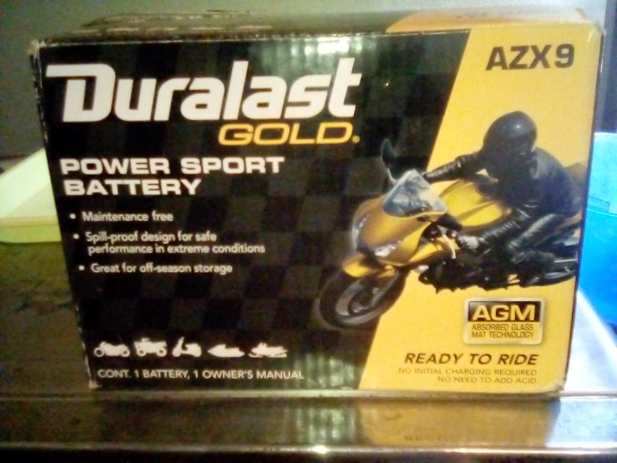 Duralast AZX9 power sport battery