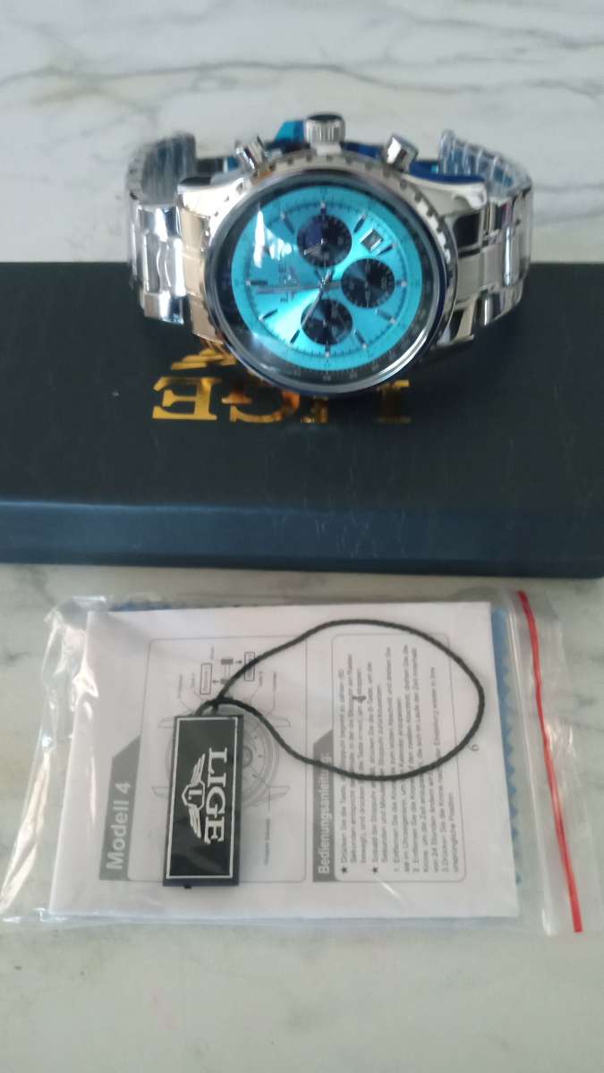 the new watch of battery LIGE new