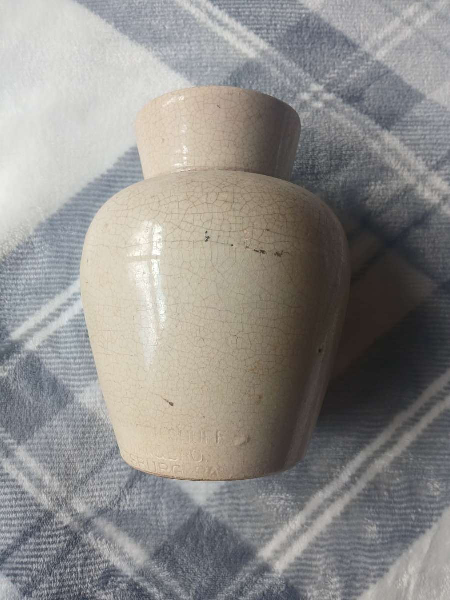 antique Copenhagen snuff jar