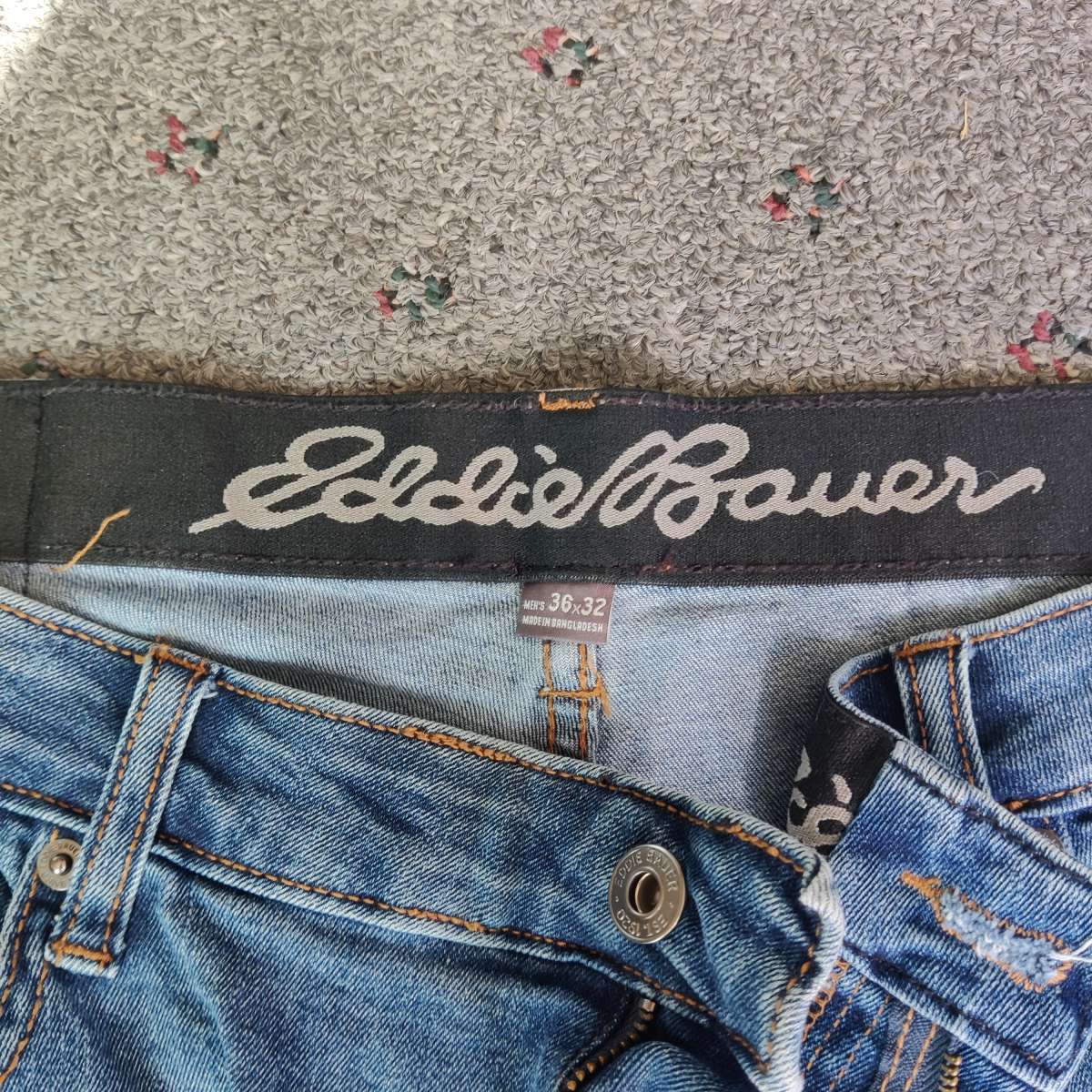 mens jeans Eddie bauer
