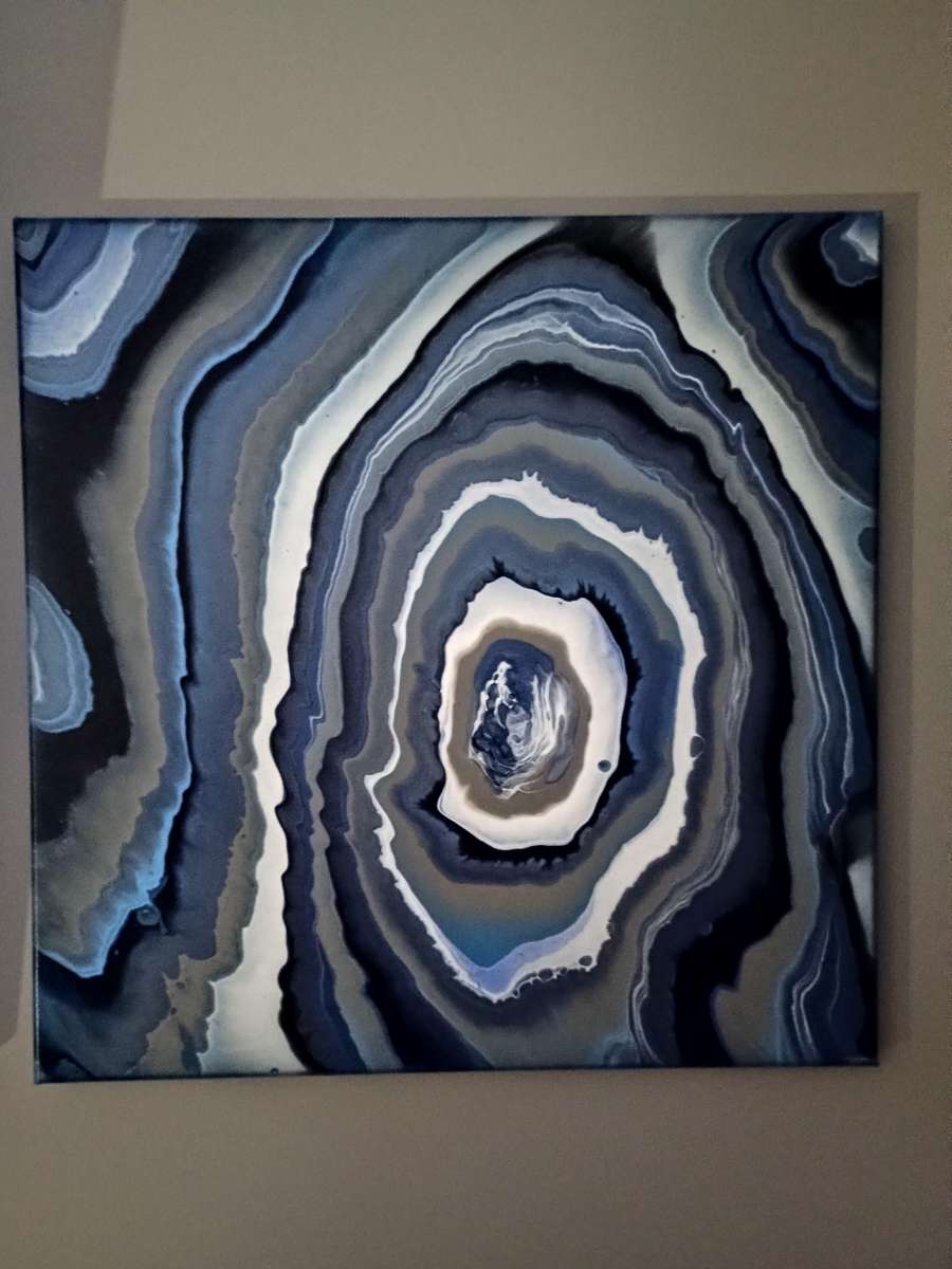 20in x 20in Acrylic Painting on Canvas