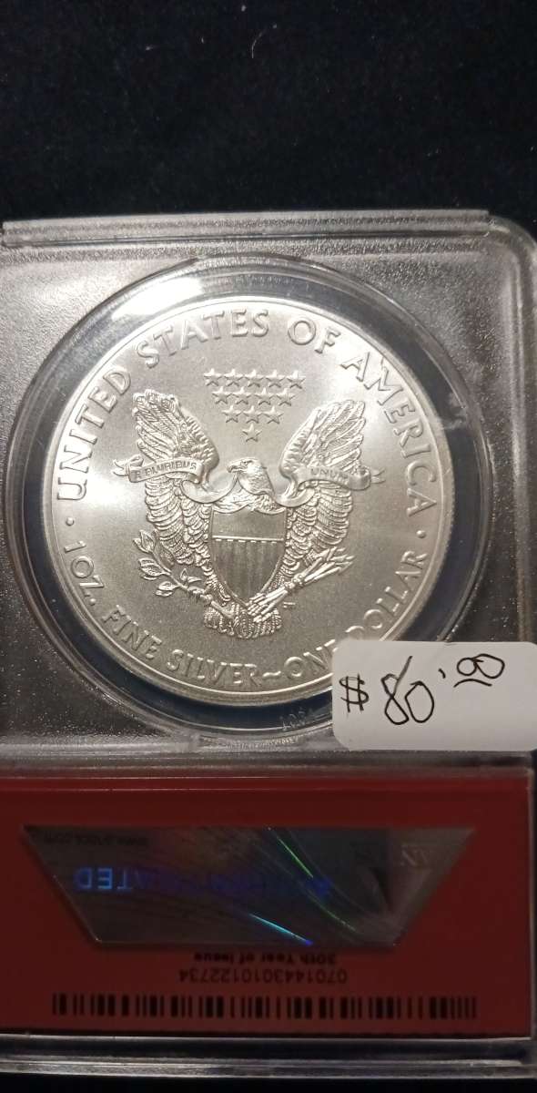 2019 American Silver Eagle Philadelphia uncirculated