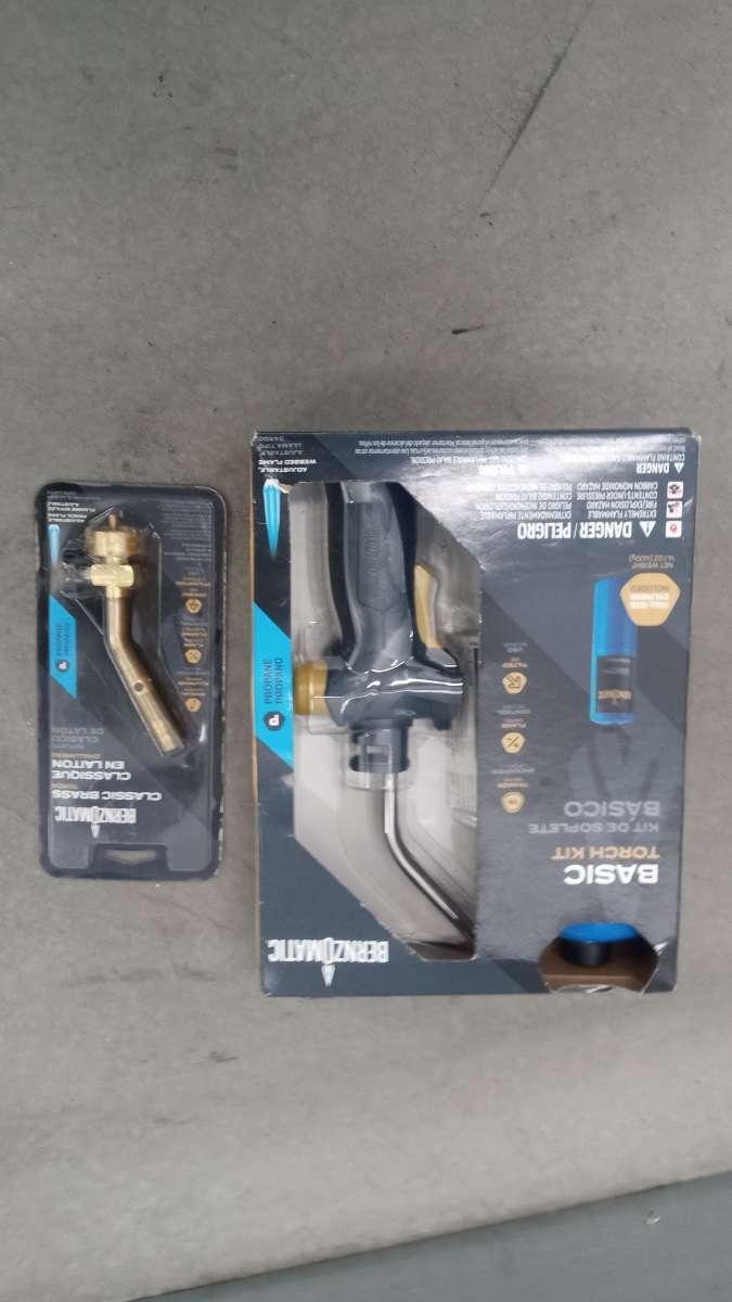 BERNZOMATIC kit brass torch