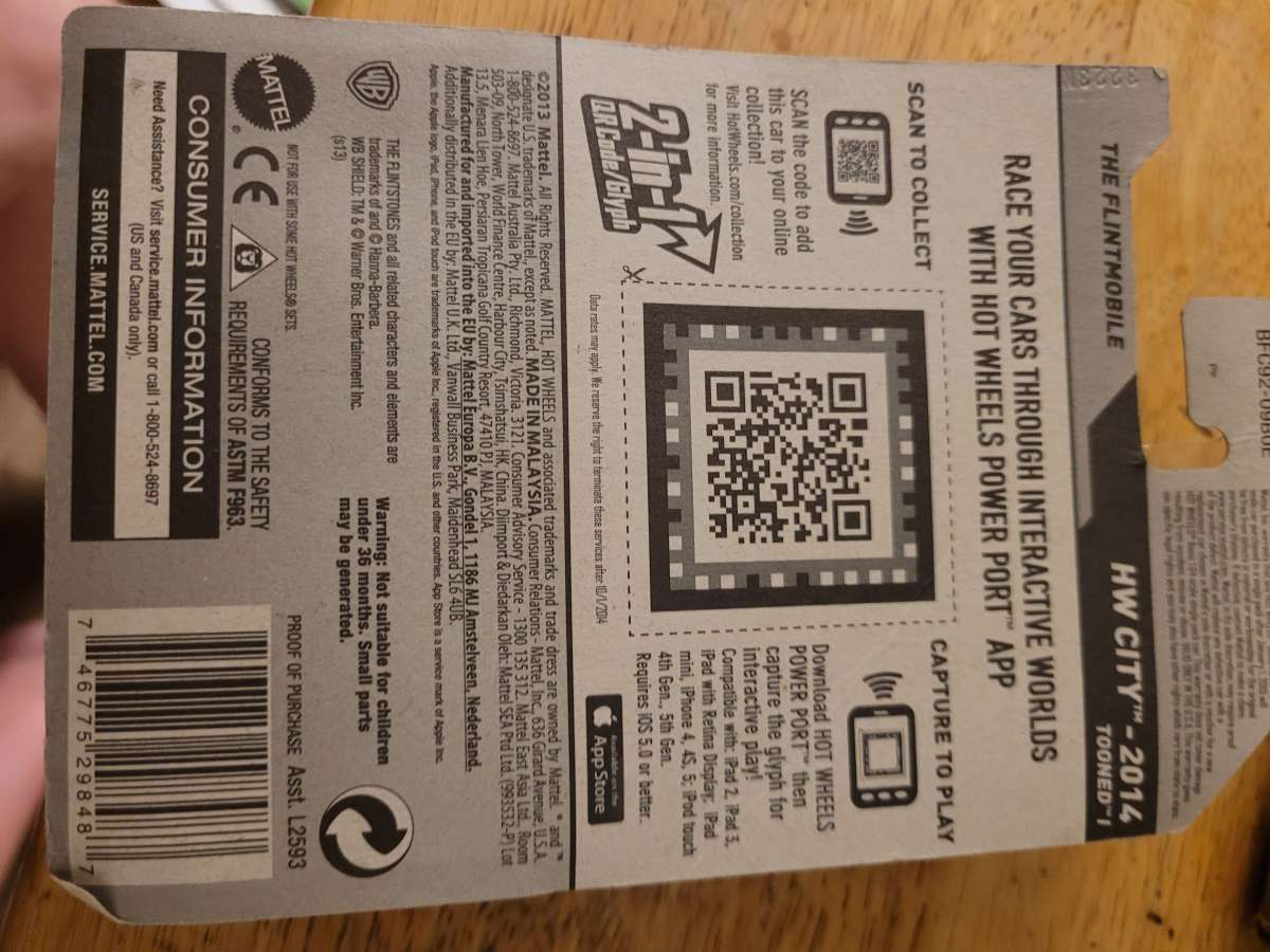 hot wheels  the Flintstones  the flintmoble